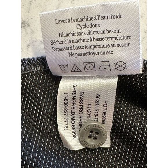 Red Head Mesh Lined Performance Polo Size XL MENS light Grey Wicking Fast Ship - Picture 11 of 11